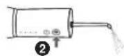 PANASONIC EW-DJ86 - Hell ut det resterende vannet. - 2