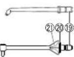PANASONIC EW-DJ86 - Identificarea părților componente - 4