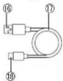 PANASONIC EW-DJ86 - Identificarea părților componente - 3