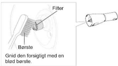 PANASONIC EW-DJ86 - ▶ Når vandstrålen er svag - 1