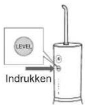 PANASONIC EW-DJ86 - Druk op de niveauschakelaar en kies het waterdrukniveau. - 1