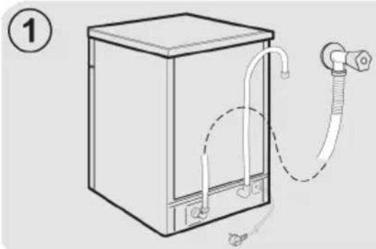HAIER XF 6B2M3PX - ALIMENTATION EN EAU - 1