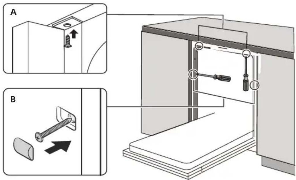 NODOR NorCare DW4611 I SL - Paso . Pasos de instalación del lavaplatos - 2