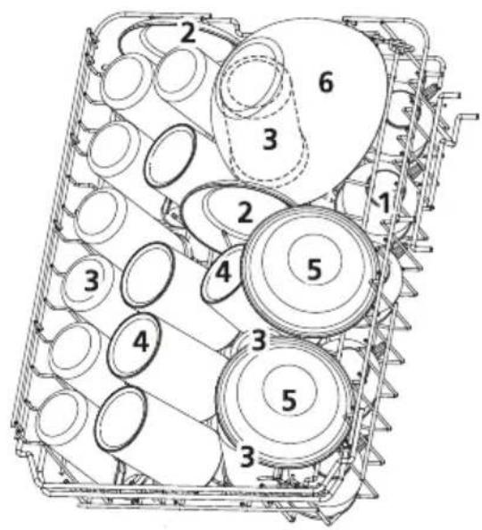 NODOR NorCare DW4611 I SL - Oberer Korb: - 1