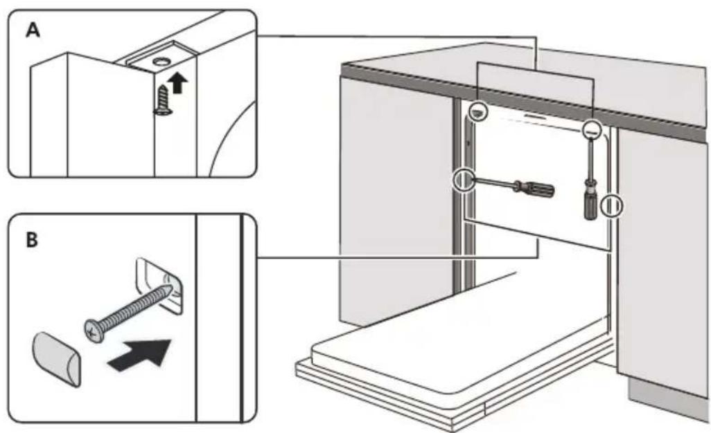 NODOR NorCare DW4611 I SL - Schritt 3. Anschluss des Geschirrspulers - 2