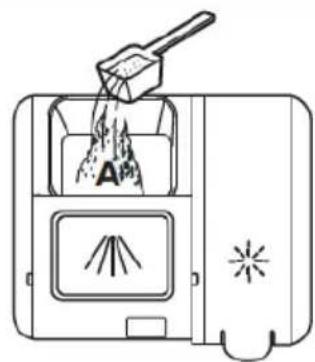 NODOR NorCare DW4611 I SL - Réglage du bac à produit de rinceage - 4
