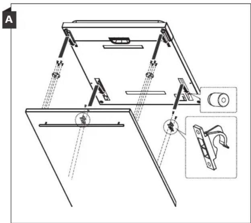 NODOR NorCare DW4611 I SL - Étape 2. Dimensions et installation du panneau d'habillage - 2