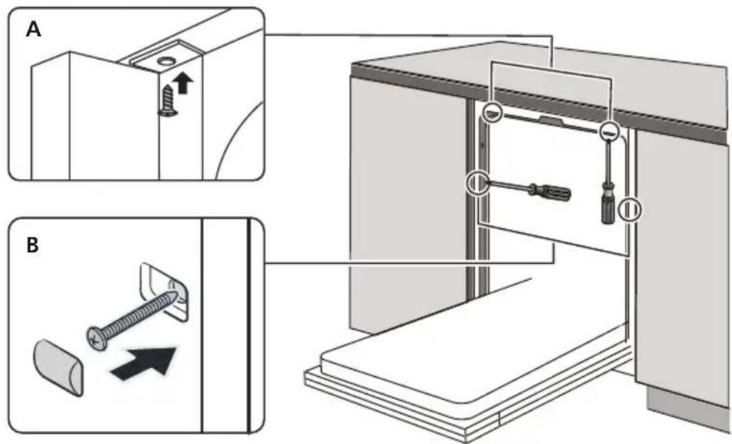 NODOR NorCare DW4611 I SL - Step 3. Dishwasher installation steps - 2