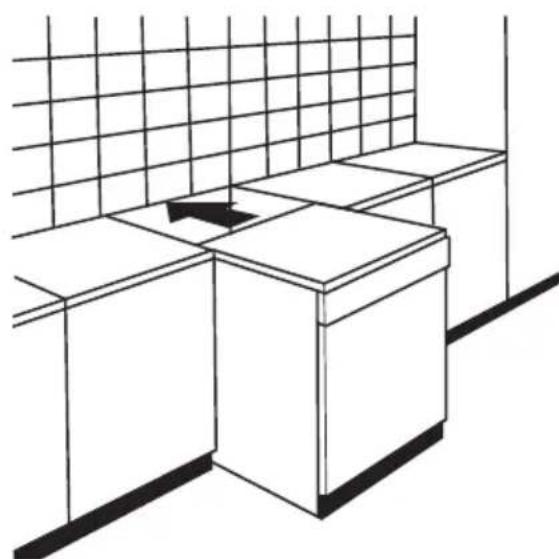 NODOR NorCare DW4611 I SL - Fitting between existing carbinets - 1