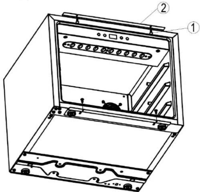 NODOR NorCare V28BK - Installation du support - 1