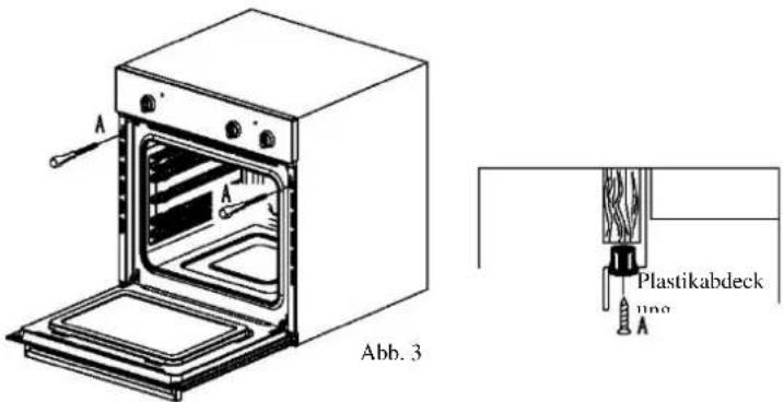 NODOR NorChef MW 4800 DB - Einbau des Gerä ts - 1