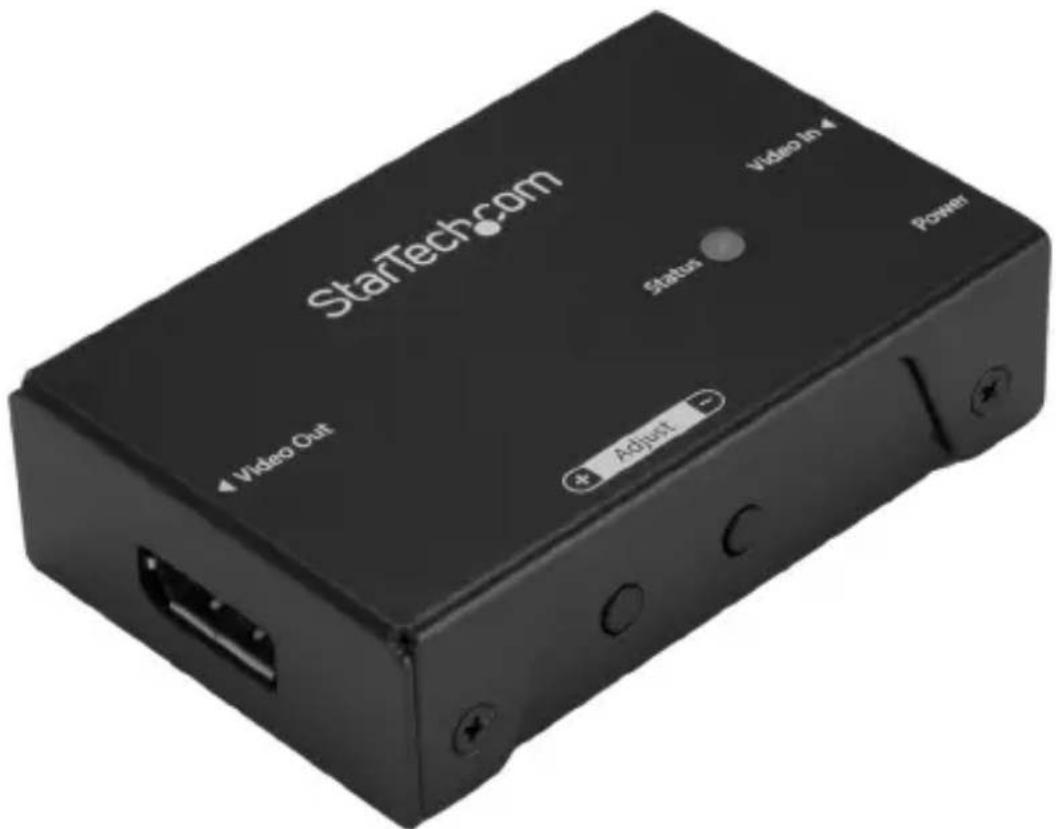 StarTech.com DPBOOST - DisplayPort信号ブースター - 4K - 1