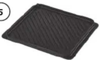 PowerXL SmartSynx TO67D5-1SPC - Plaque de gril\* - 1