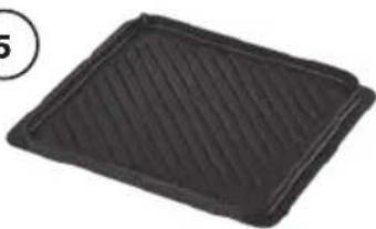 PowerXL SmartSynx TO67D5-7SPTV - Bandeja para hornear - 1