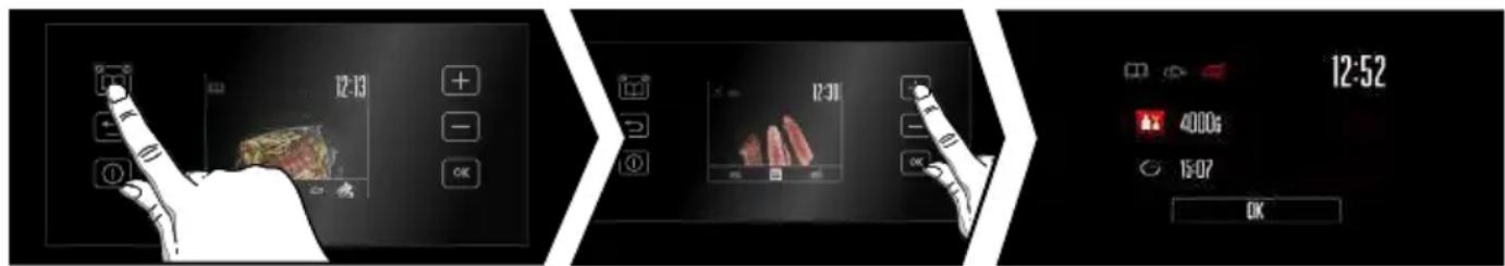 BRANDT BOP7568BB - THE "STEAM GUIDE" FUNCTION - 2