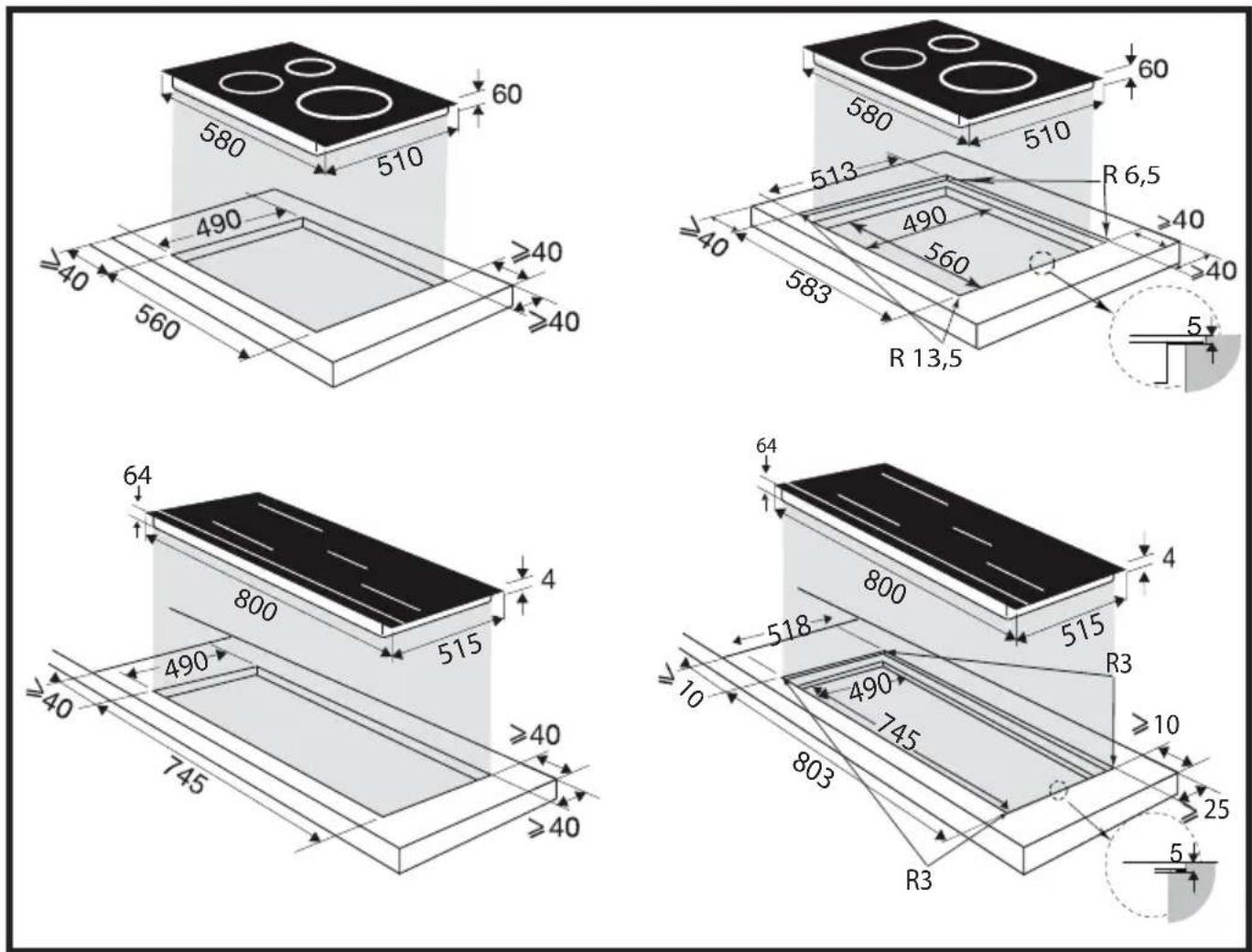 BRANDT BPI184HUB - UTPACKNING - 2