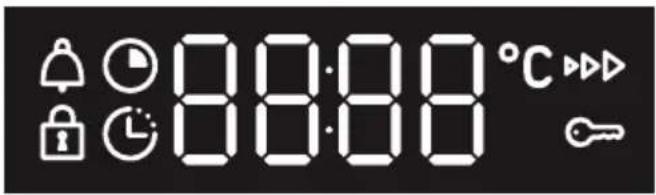 BRANDT BOP7533BB - DISPLAY AND BUTTONS - 1