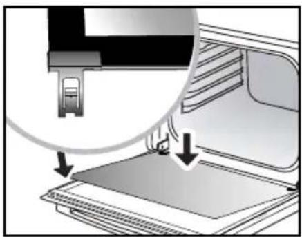 BRANDT BOP7533BB - • Re-assembling the door - 3