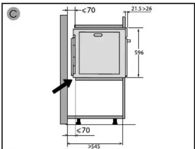 BRANDT BOP7332 - CHOICE OF LOCATION AND FITTING - 2