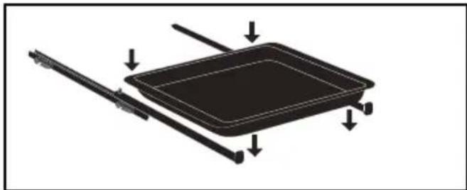 BRANDT BOP7332 - INSTALLAZIONE E SMONTAGGIO DELLE GUIDE SCORREVOLI - 2