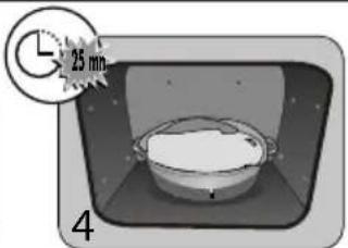 BRANDT BOP7332 - Vsetky T° C a doby varenia su uvedené pre predhriatej rure - 4