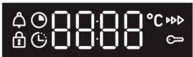 BRANDT BOP7332 - DISPLAY AND BUTTONS - 1