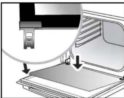 BRANDT BOP7332 - - Re-assembling the door - 3