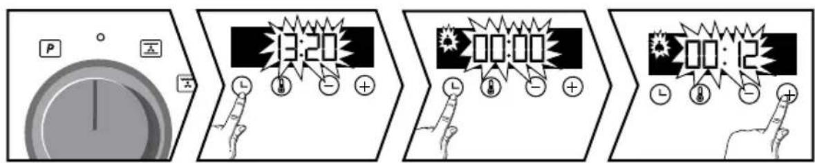 BRANDT BOP7332 - This function can only be used when the oven is switched off. - 1