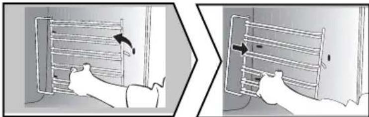 BRANDT BOP7332 - - Cleaning the shelf supports - 1
