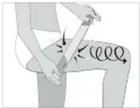 BEURER CM 100 - Treatment on the outside of the thigh - 2