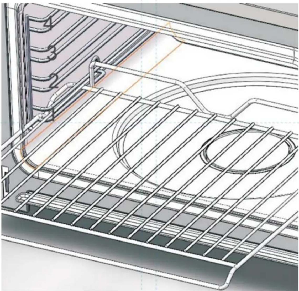 NODOR NorChef SO 4800 SW - Fitting Oven Shelves - 1