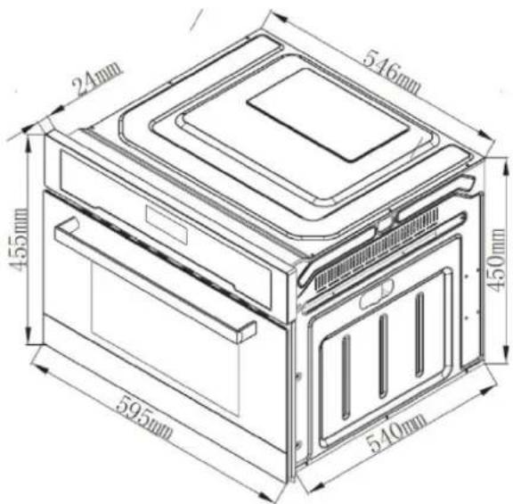 NODOR NorChef SO 4800 SW - Abmessungen des Geräts - 1
