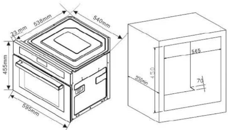 NODOR NorChef MW 4800 SW - CLEANING THE INSIDE OF THE OVEN - 1