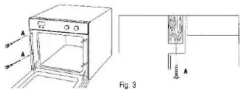 NODOR NorChef MW 4800 SW - INSTALLING THE APPLIANCE - 1