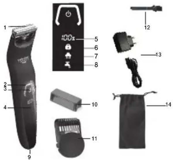 BEURER HR 6000 - Device description - 1