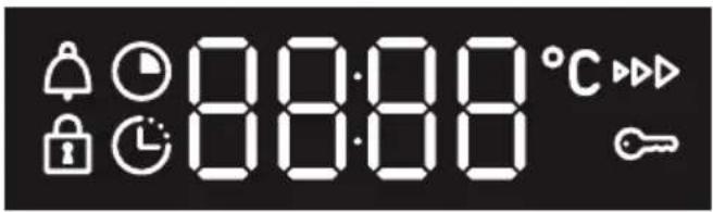 BRANDT BOP7537BB - DISPLAY AND BUTTONS - 1