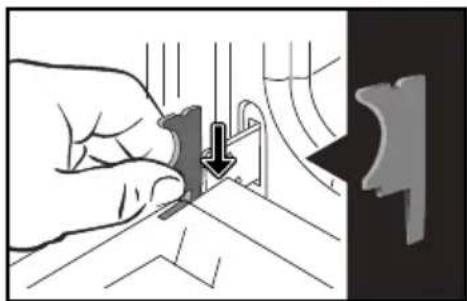 BRANDT BOP7537BB - - Cleaning the inside glass - 1