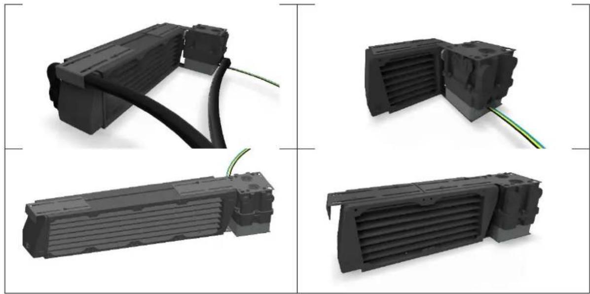 Alphacool ES Reservoir 2U - MOUNTING ON A RADIATOR - 5