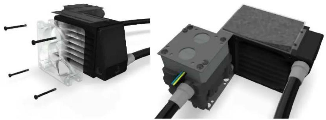 Alphacool ES Reservoir 2U - MOUNTING OF THE RESERVOIR - 1