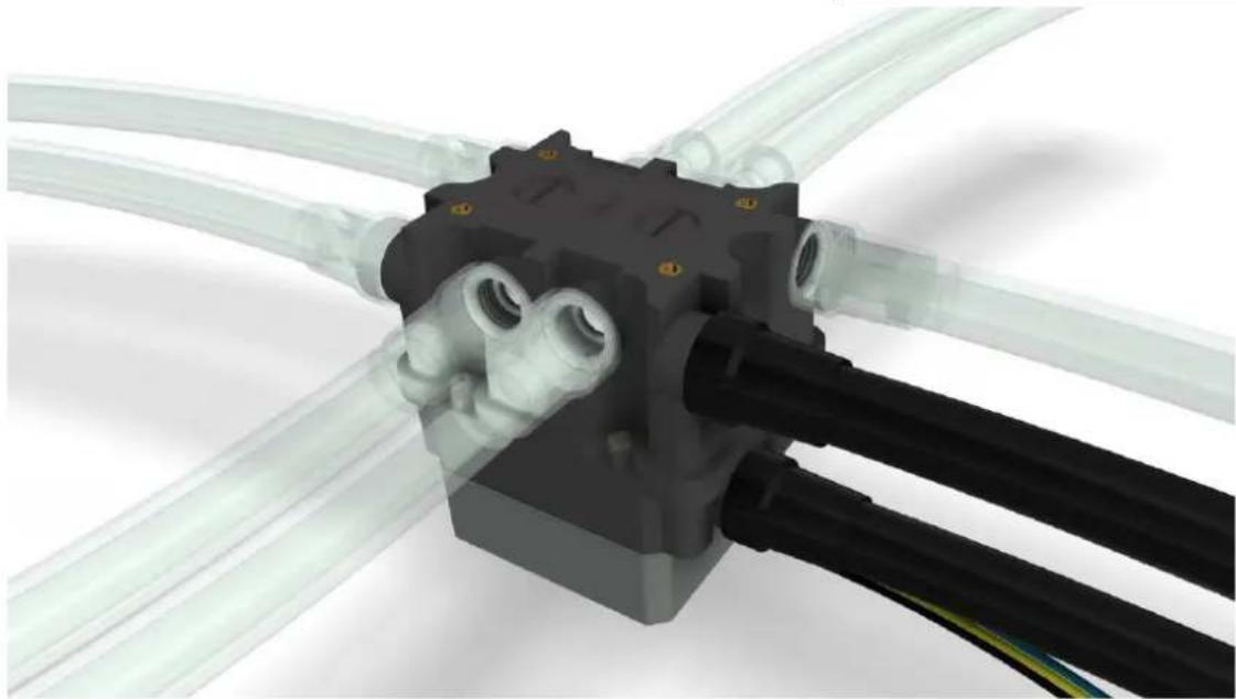 Alphacool ES Reservoir 2U - MOUNTING WITHOUT RADIATOR - 2