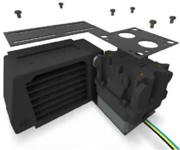 Alphacool ES Reservoir 2U - MOUNTING ON A RADIATOR - 3