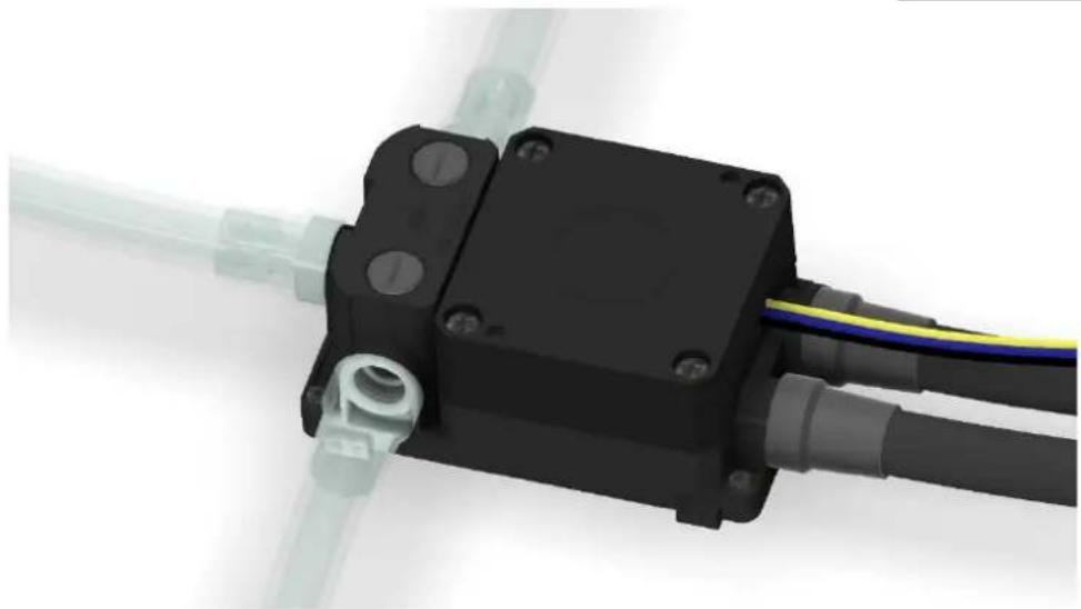 Alphacool ES Reservoir 1U - MOUNTING WITHOUT RADIATOR - 2