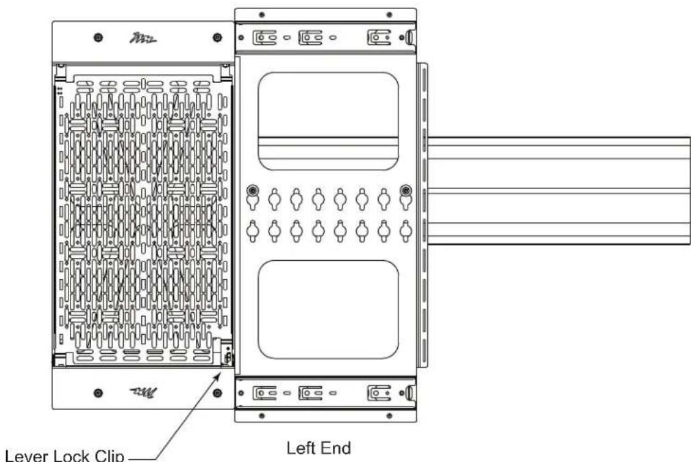 Middle Atlantic PRX-SMP-15X10 - INSTALLING THE SLIDING MOUNTING PLATE TO THE BACK OF AN EXTRACTION - 1