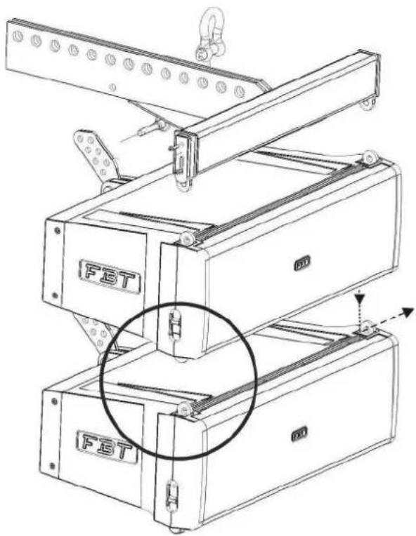 FBT MITUS 210MA - ATTACHMENT OF 2 SATELLITES WITH FLYBAR - 1