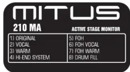 FBT MITUS 210MA - 121S/118S - 6