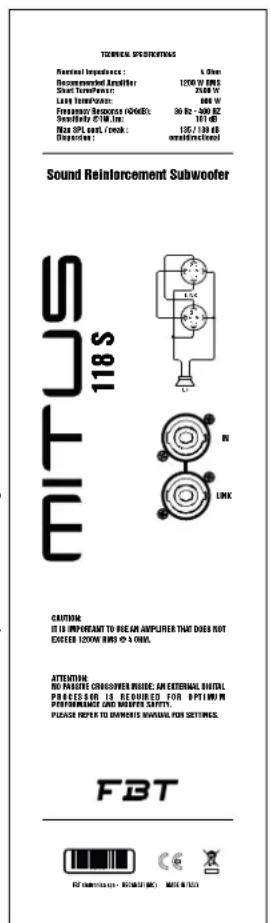 FBT MITUS 210MA - 121S/118S - 3