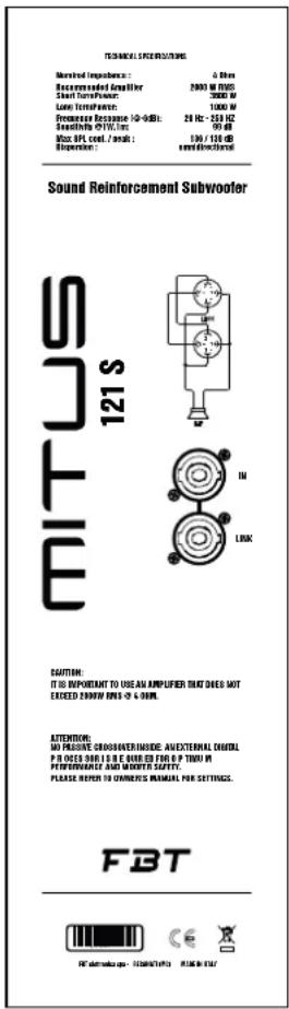 FBT MITUS 206LA - 121SA / 118SA - 2