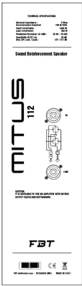 FBT MITUS 212FSA - 112A / 115A - 2