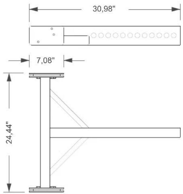 FBT SHADOW 142L - USE WITH OTHER MOUNTS IS CAPABLE OF RESULTING IN INSTABILITY CAUSING POSSIBLE INJURY. - 1