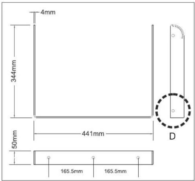 FBT SHADOW 112HCT - L'UTILIZZO DI ALTRE STAFFE DI FISSAGGIO PUÒ GENERARE UNA INSTABILITÀ PERICOLOSA CON POSSIBILI DANNIA PERSONE E COSE. - 1